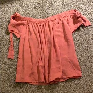 Off the shoulder shirt